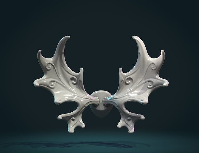 Moose Antlers 3D model 3D printable | CGTrader