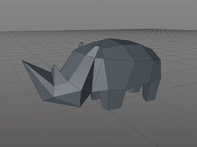 Rhinoceros 3D model 3D printable | CGTrader