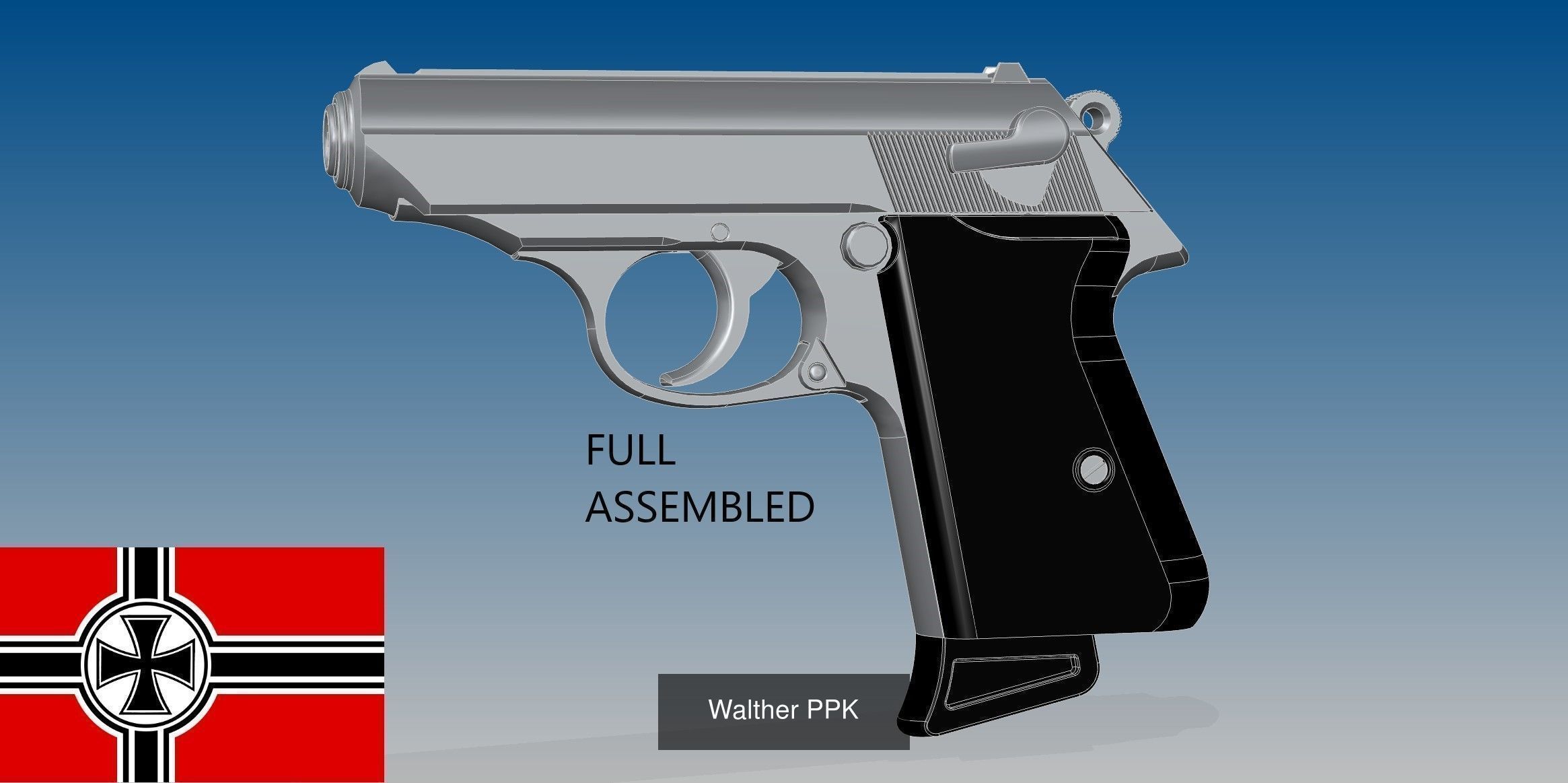 Semi Auto Pistols 3D Model Collection | CGTrader