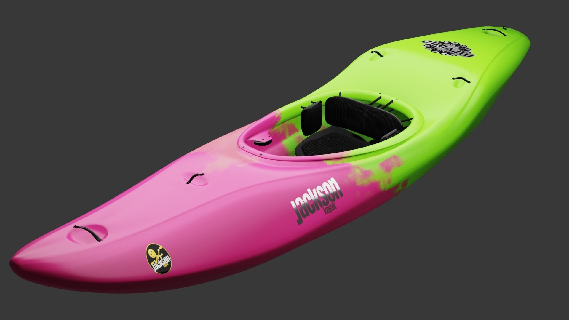 Kayak Creek Jackson Nirvana 3D model CGTrader