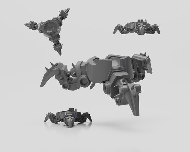 Karni Feet Vore 3D model 3D printable CGTrader(02)