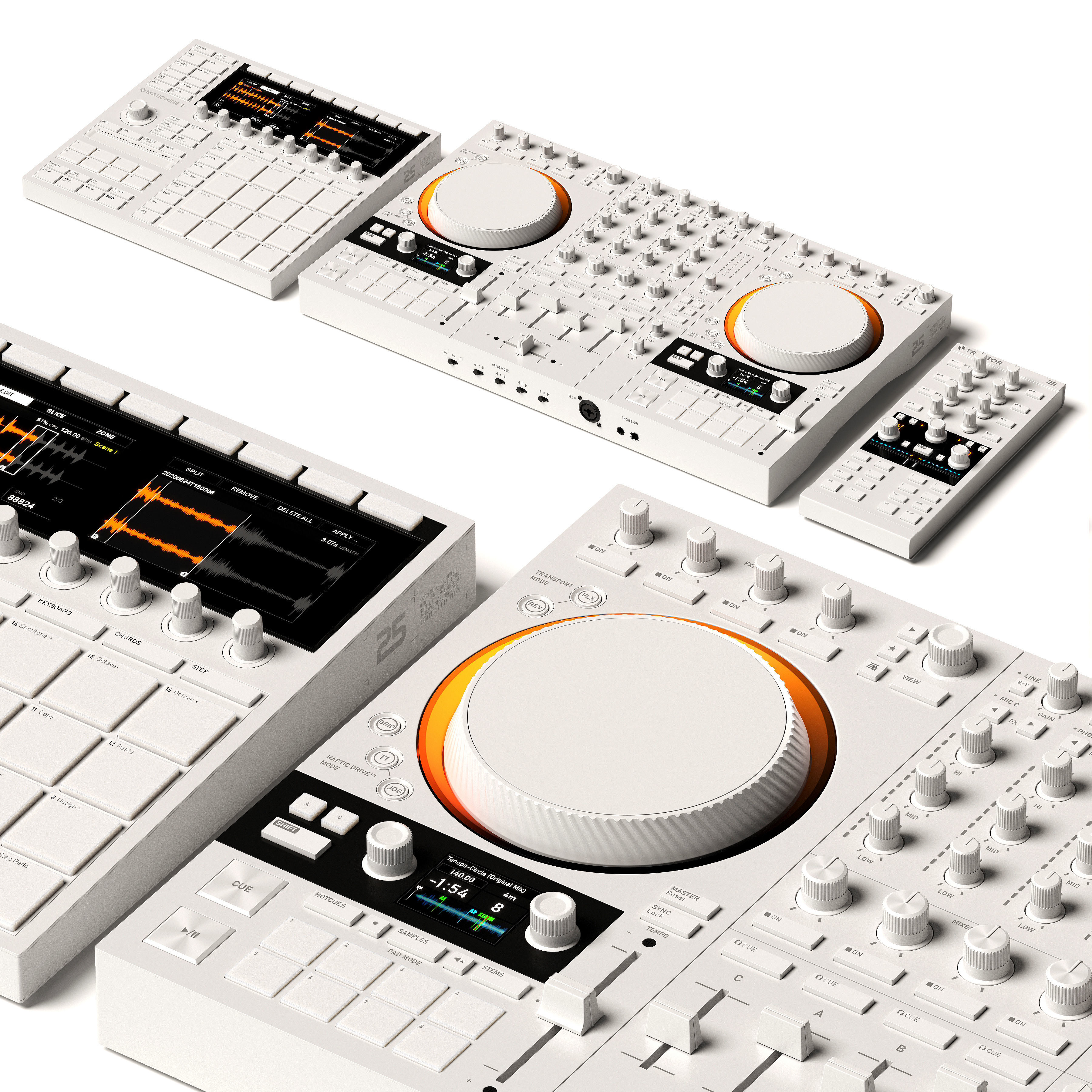 DJ Controllers Native Instruments 3D model CGTrader