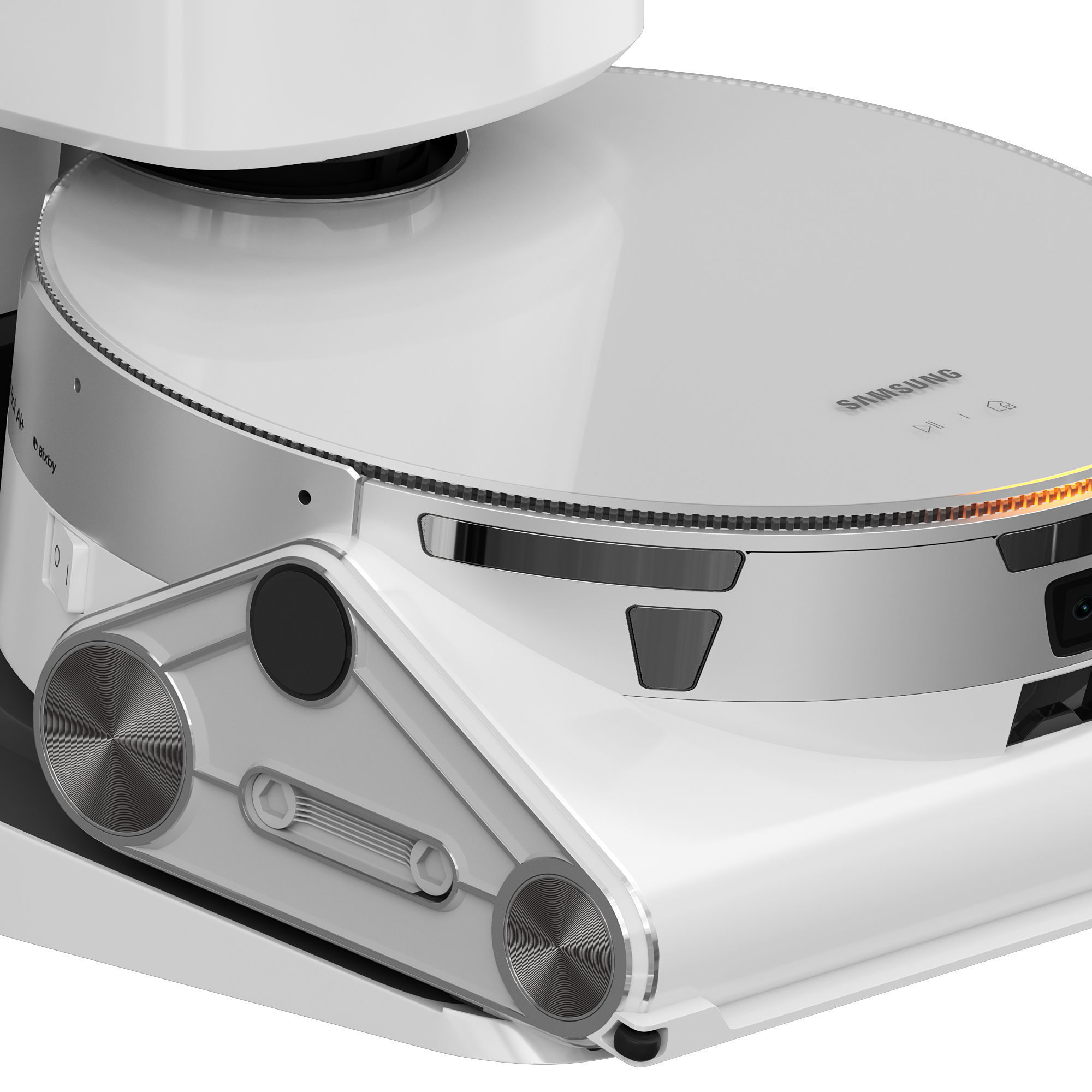 Samsung Jet Bot Robot AI Vacuum with Clean Station 3D model CGTrader