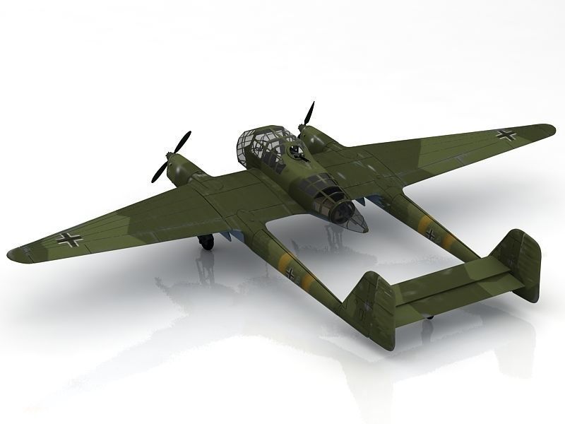 3D Focke-Wulf Fw 189 Uhu 3D model | CGTrader