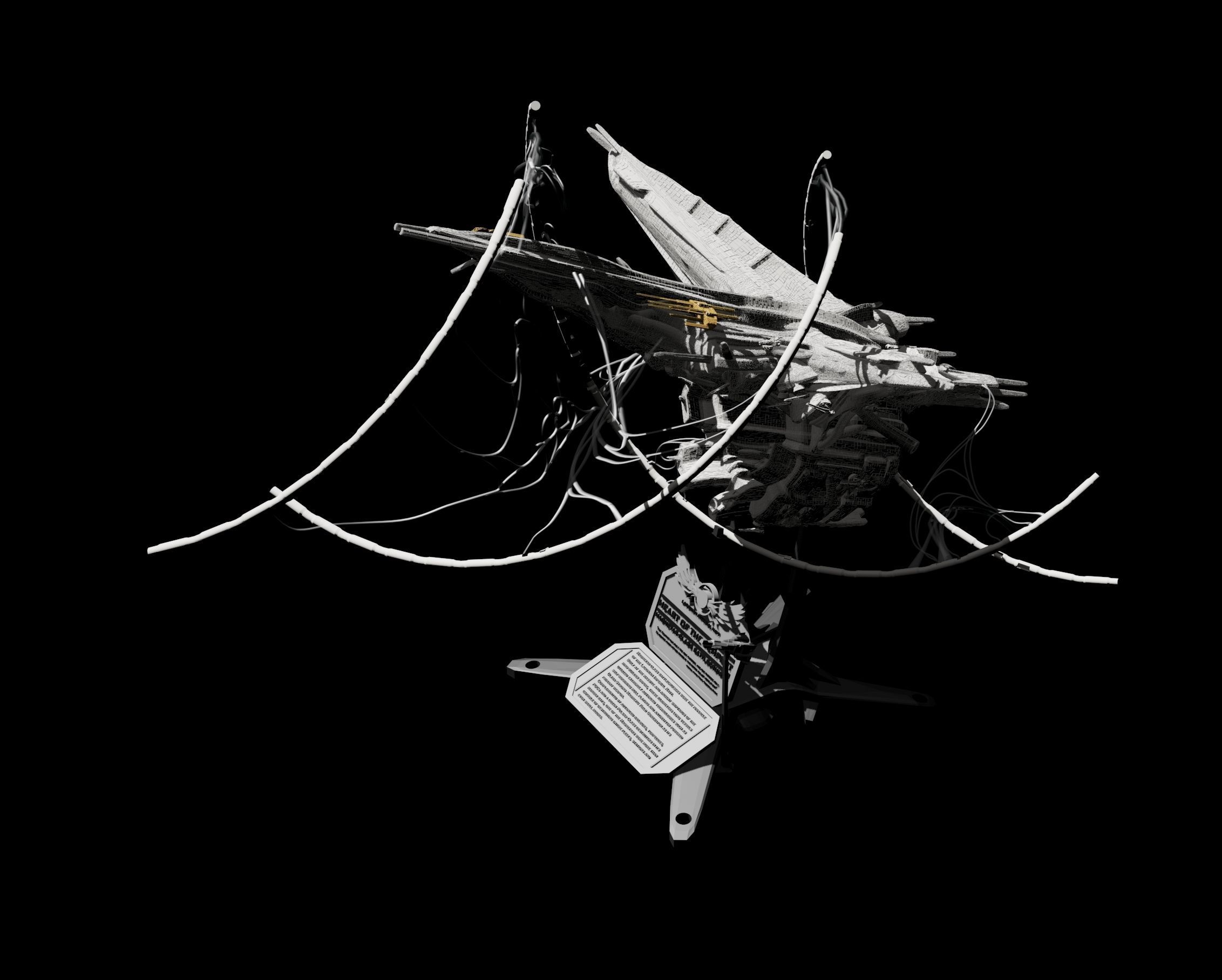 Expanse Magnetar Class Battlecruiser 3D model 3D printable | CGTrader