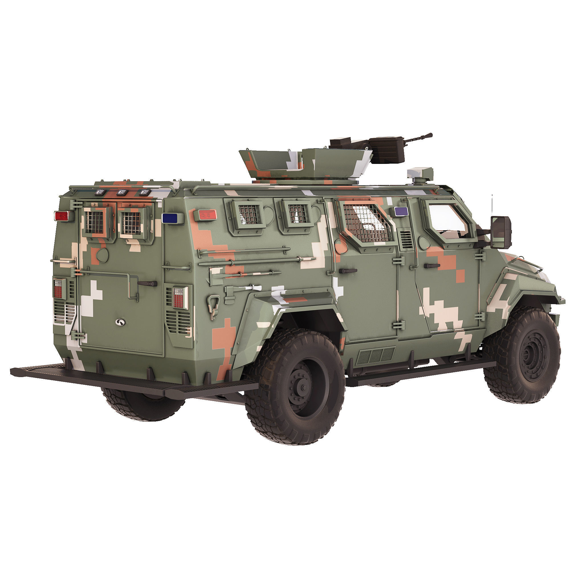 KrAZ Spartan 2014 3D model | CGTrader