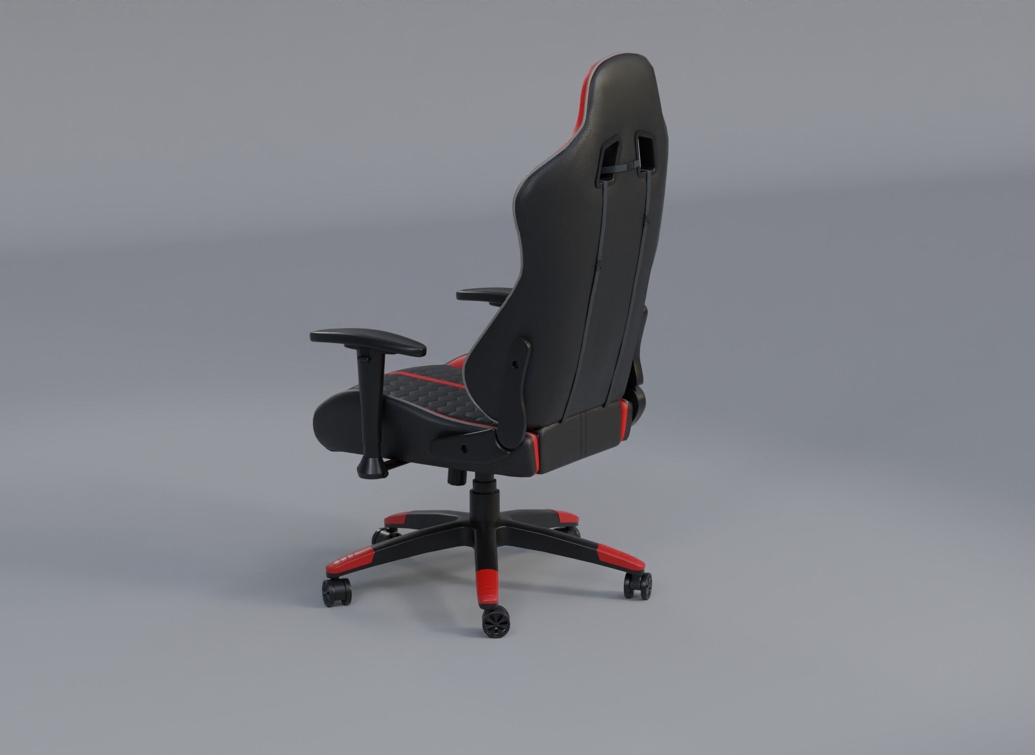 3D model X Rocker Arteon Faux Leather Junior Gaming Chair Red VR / AR