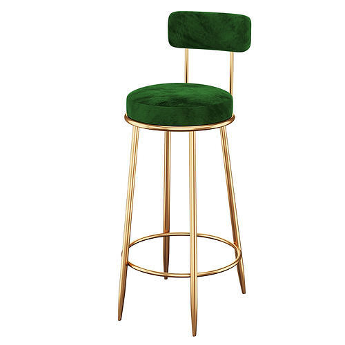 Modern Breakfast Bar Stool free 3D model CGTrader