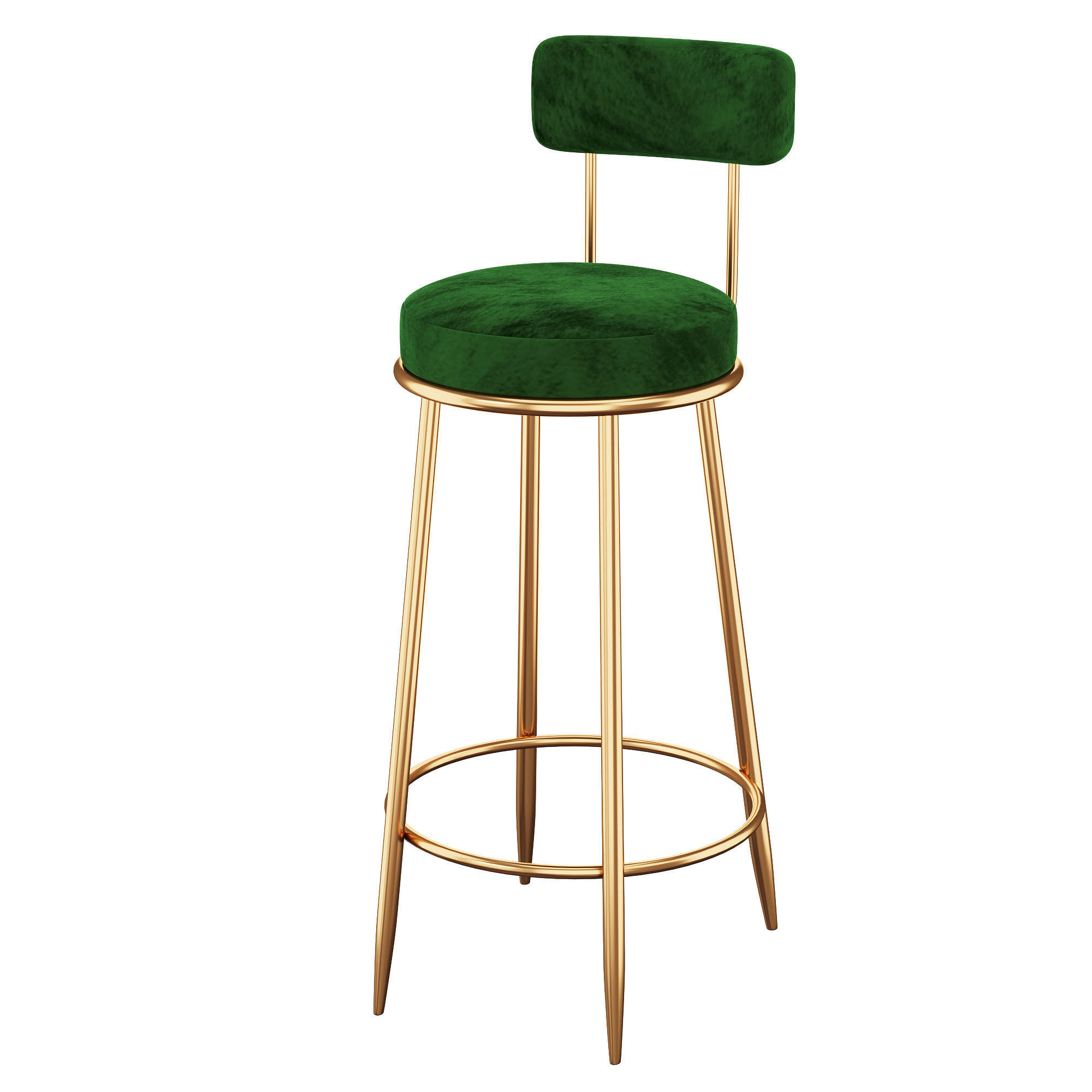 Modern Breakfast Bar Stool free 3D model CGTrader