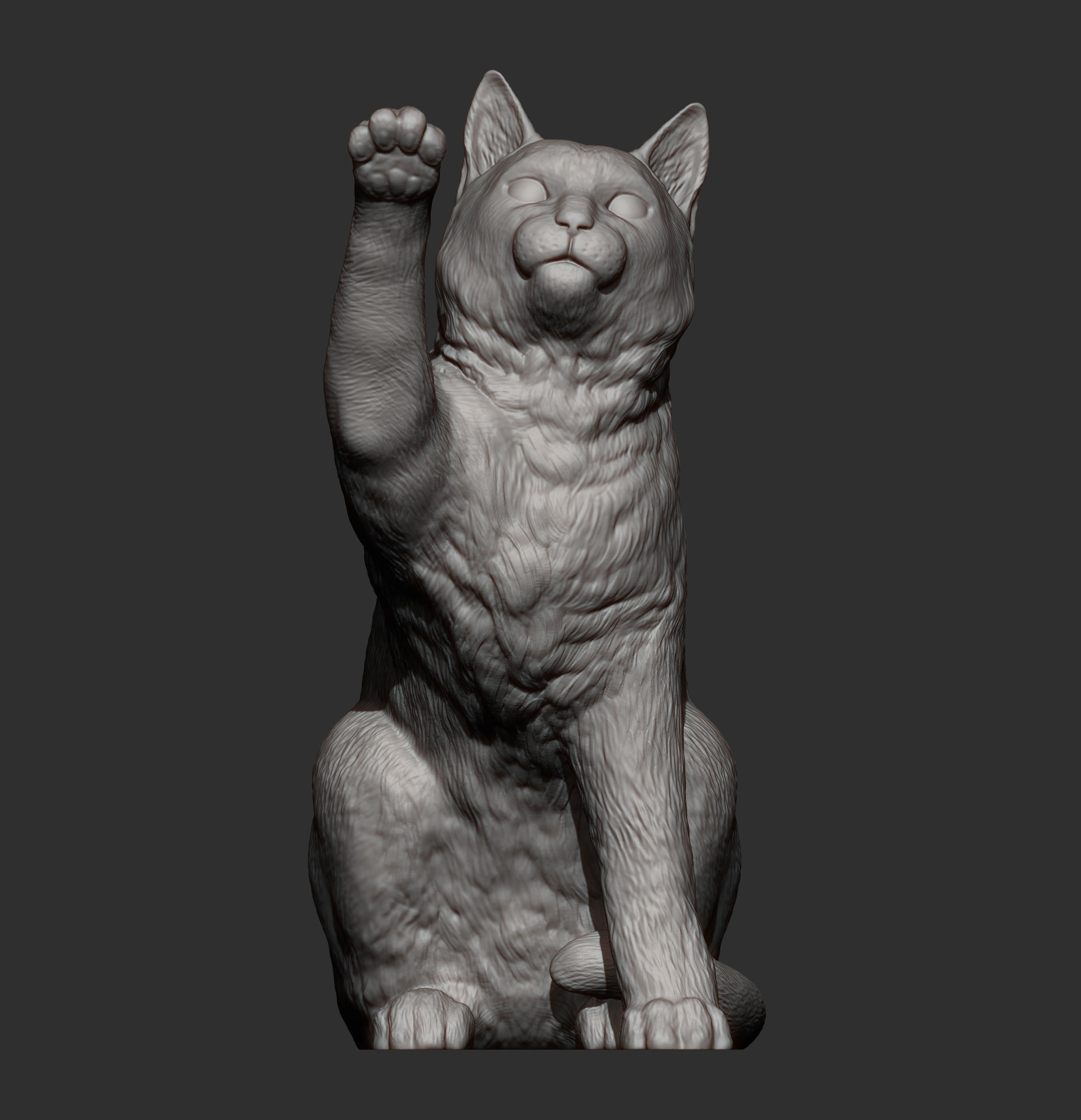 Cat for 3d printing 3D model 3D printable | CGTrader