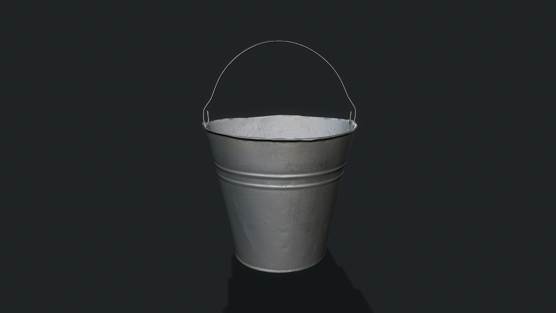 3D model 3D Scan Old Bucket VR / AR / low-poly | CGTrader