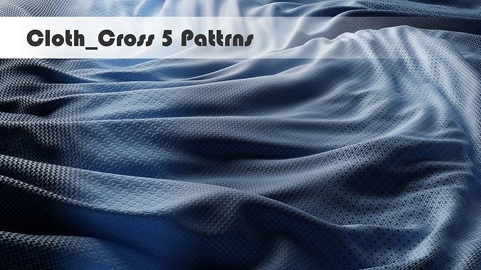 Webbed Cloth 5 Patterns Texture | CGTrader