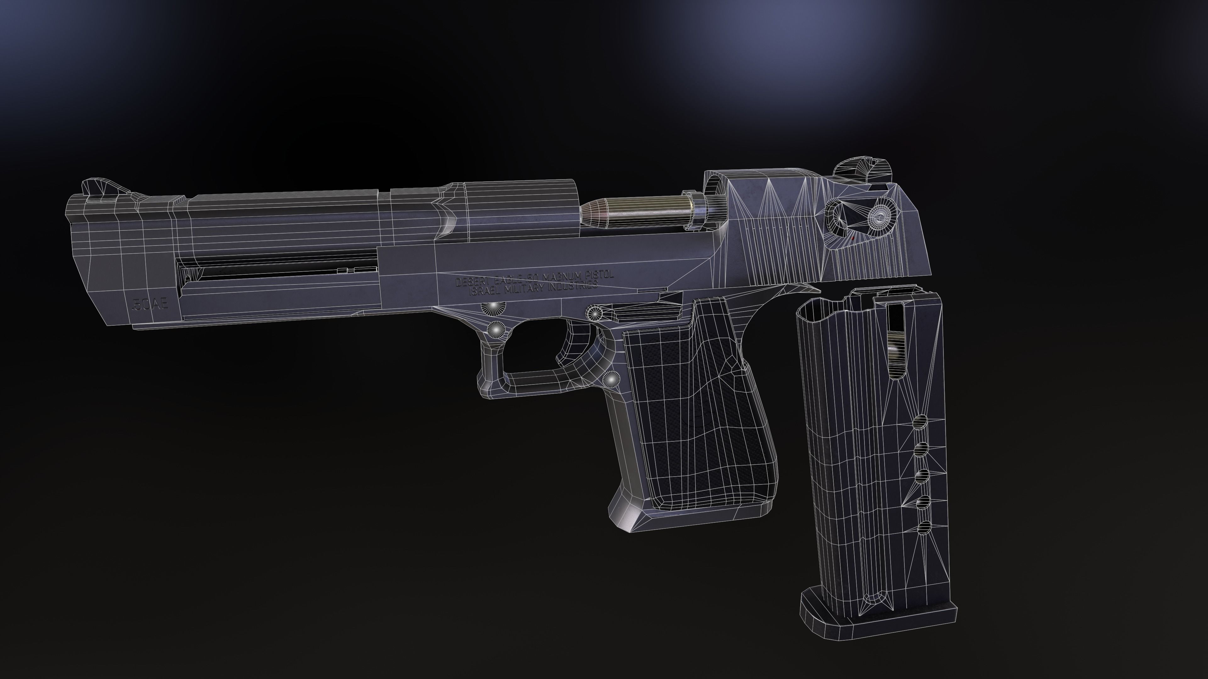 Desert Eagle 3D Model Free _ Desert Eagle 3D Model – DQMU