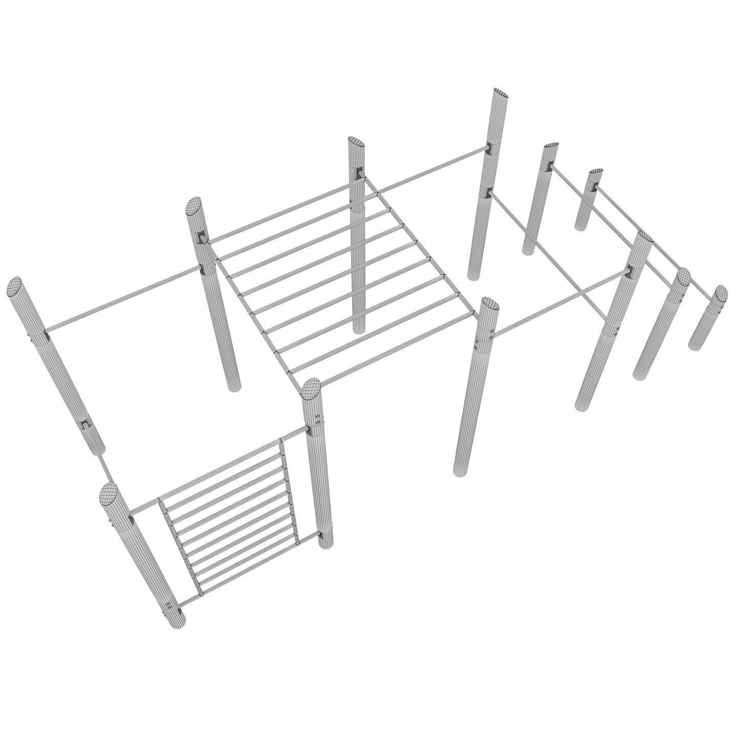 Sports Complex Type 1 3D model CGTrader