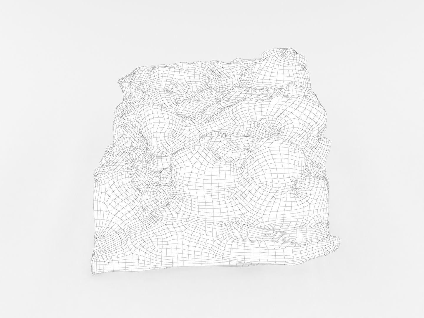 Pastry Cake Slice 022 3D model CGTrader