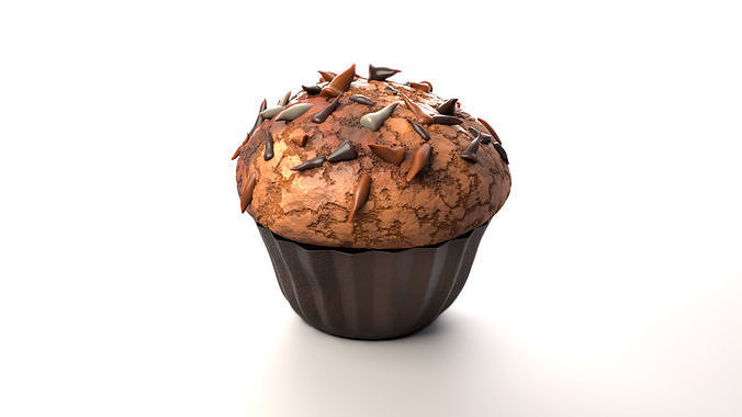 Muffin 3D model 3D model | CGTrader