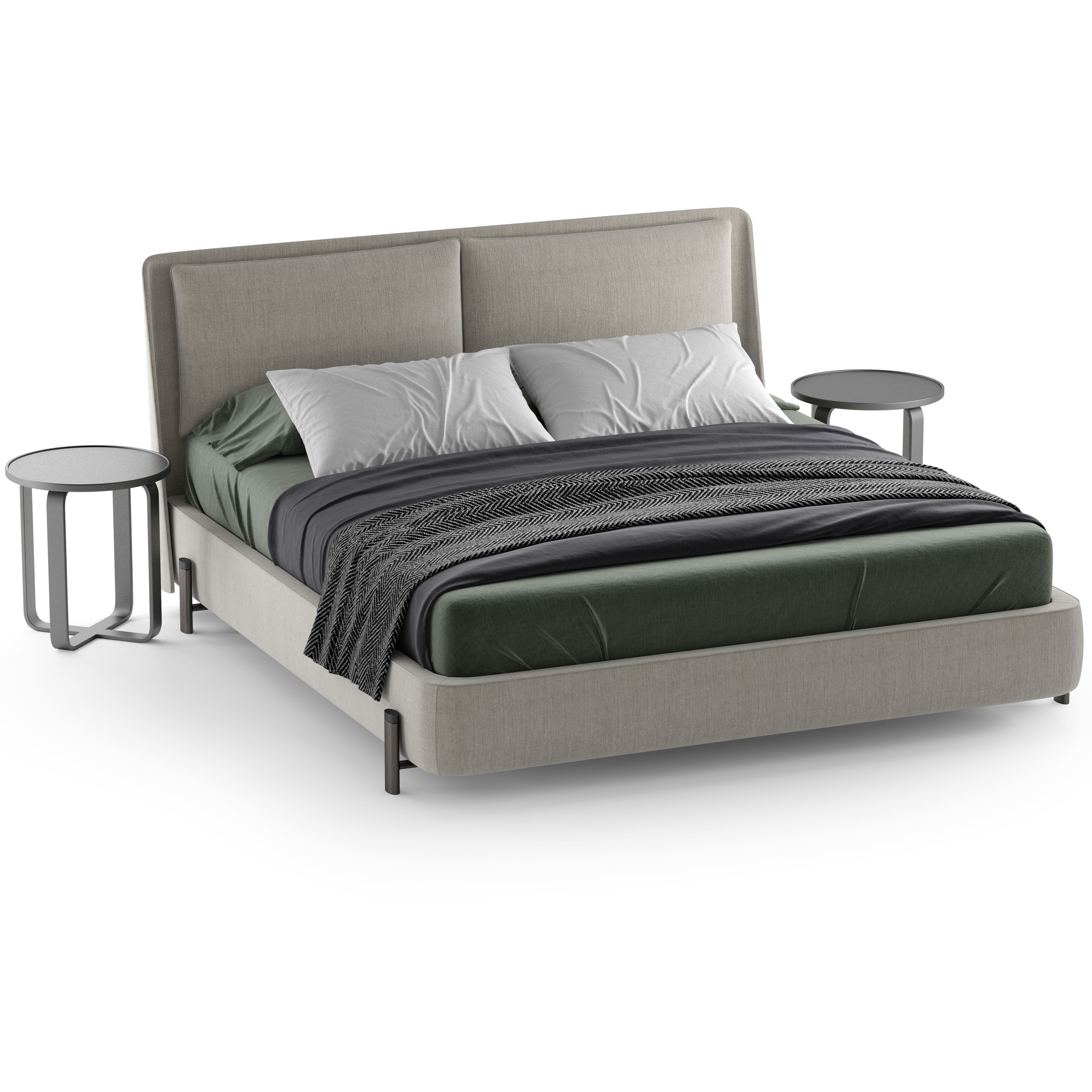 Bed Bodema NARA 3D model CGTrader