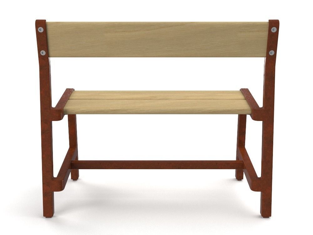 IKEA CHILDRENS BENCH 3D model CGTrader