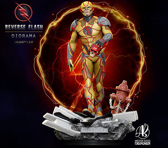 Flash Reverso 3D model 3D printable | CGTrader