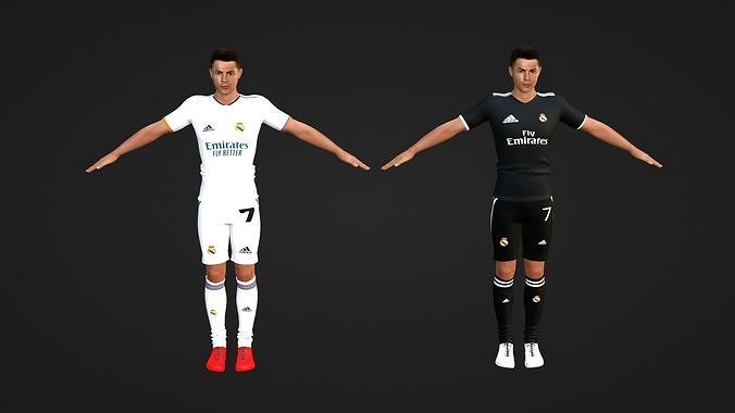 Cristiano Ronaldo - Real Madrid - Two Models