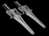 3D PRINTABLE HE-MAN POWER SWORD - 1982 - TWO VERSIONS 3D model 3D ...
