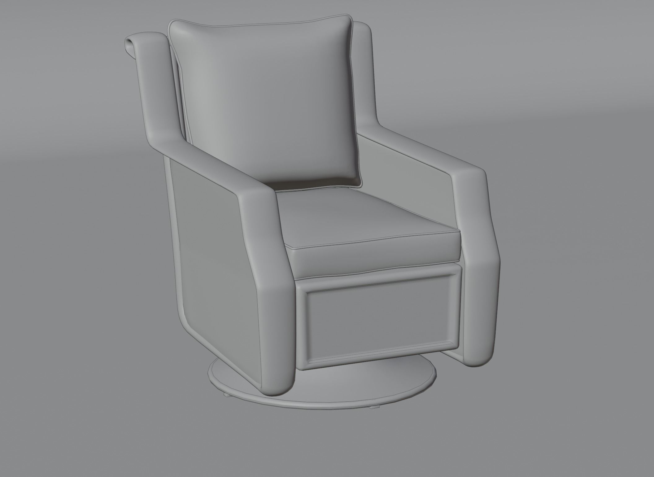 resin swivel glider