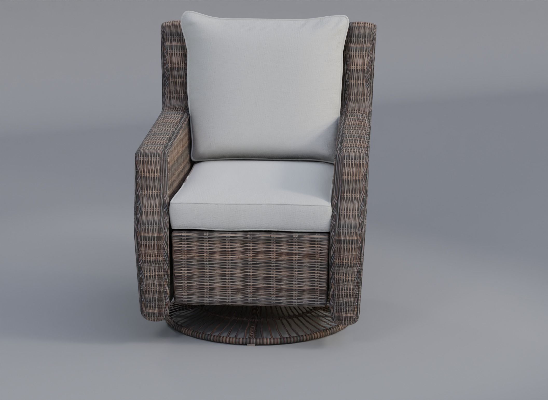 resin swivel glider