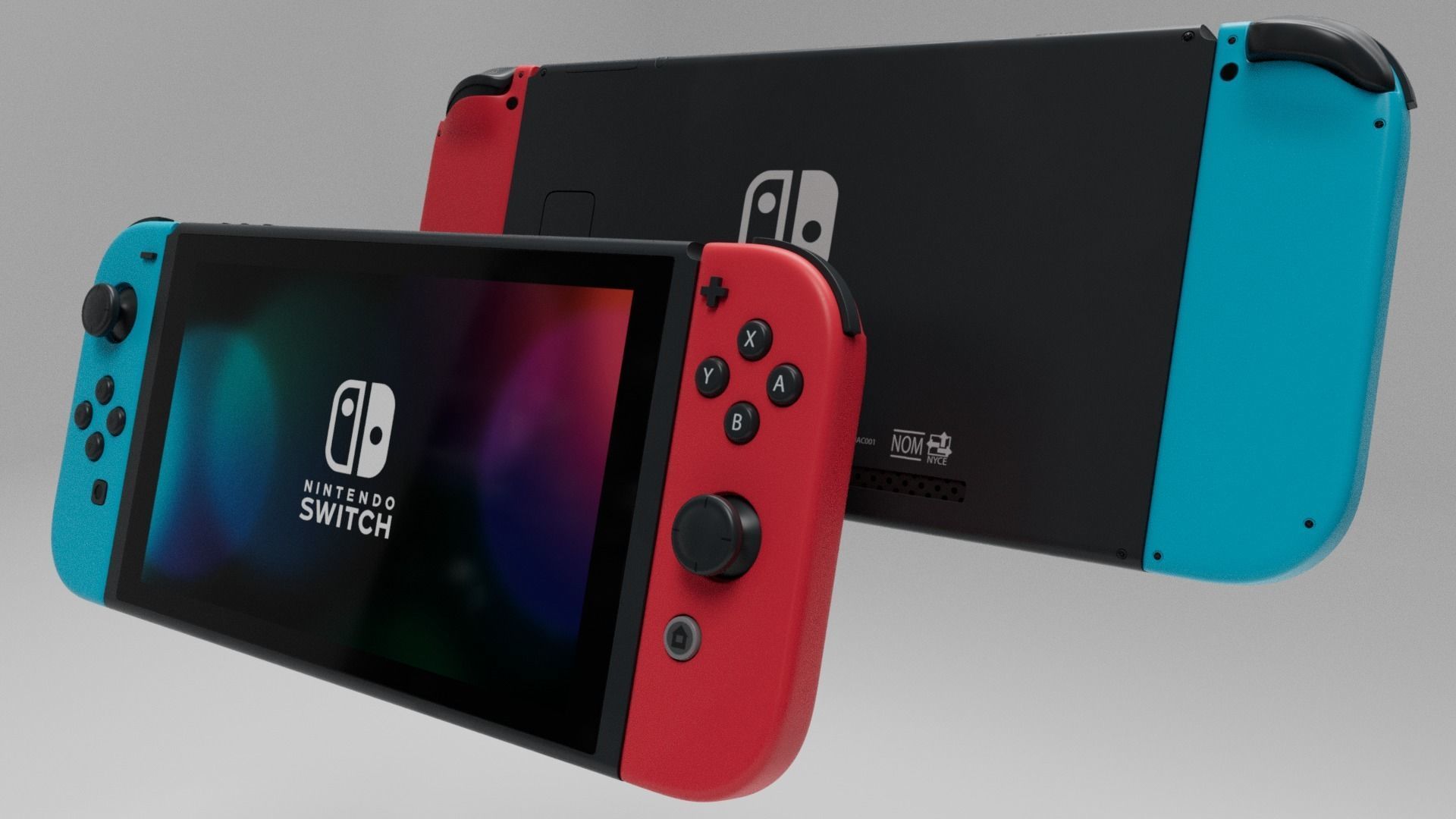 Nintendo Switch 3D model CGTrader