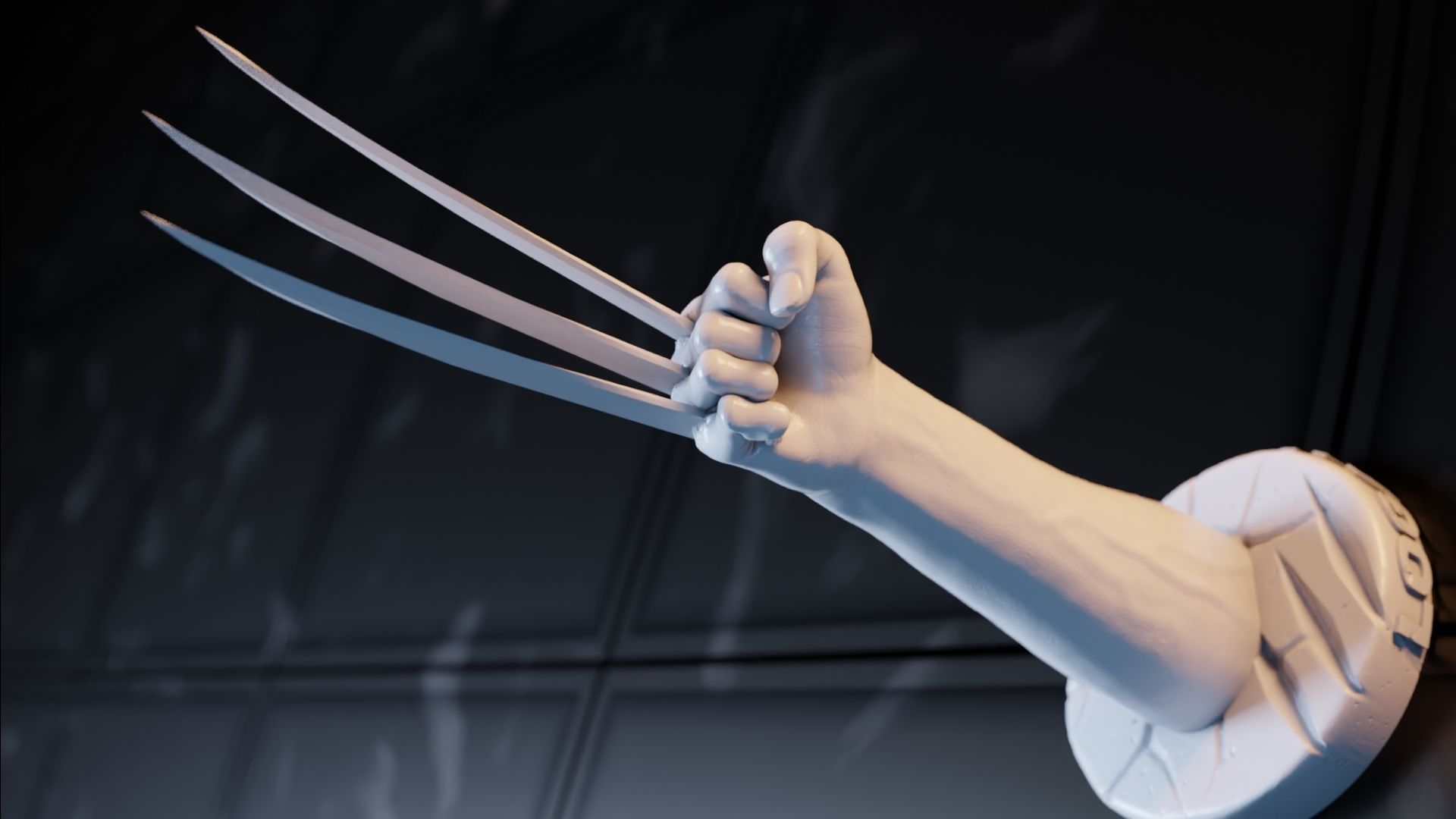 Logan-Wolverine Claws 3D model 3D printable | CGTrader