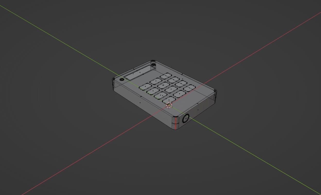 3D model Codelock Security VR / AR / low-poly | CGTrader
