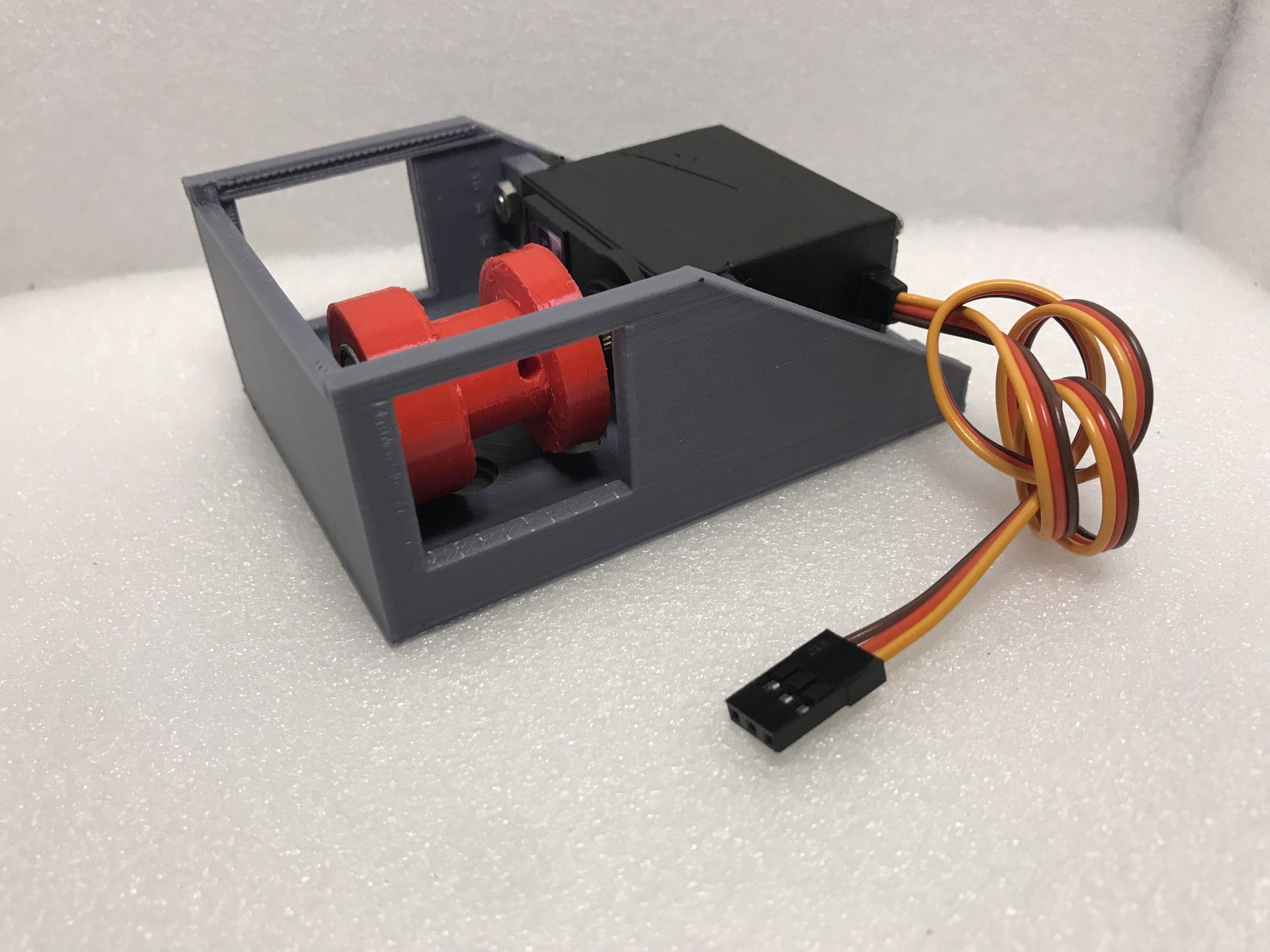 MG996R Servo winch 3D model 3D printable CGTrader