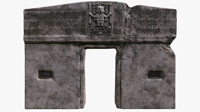 The Gate of the Sun free VR / AR / low-poly 3D model | CGTrader
