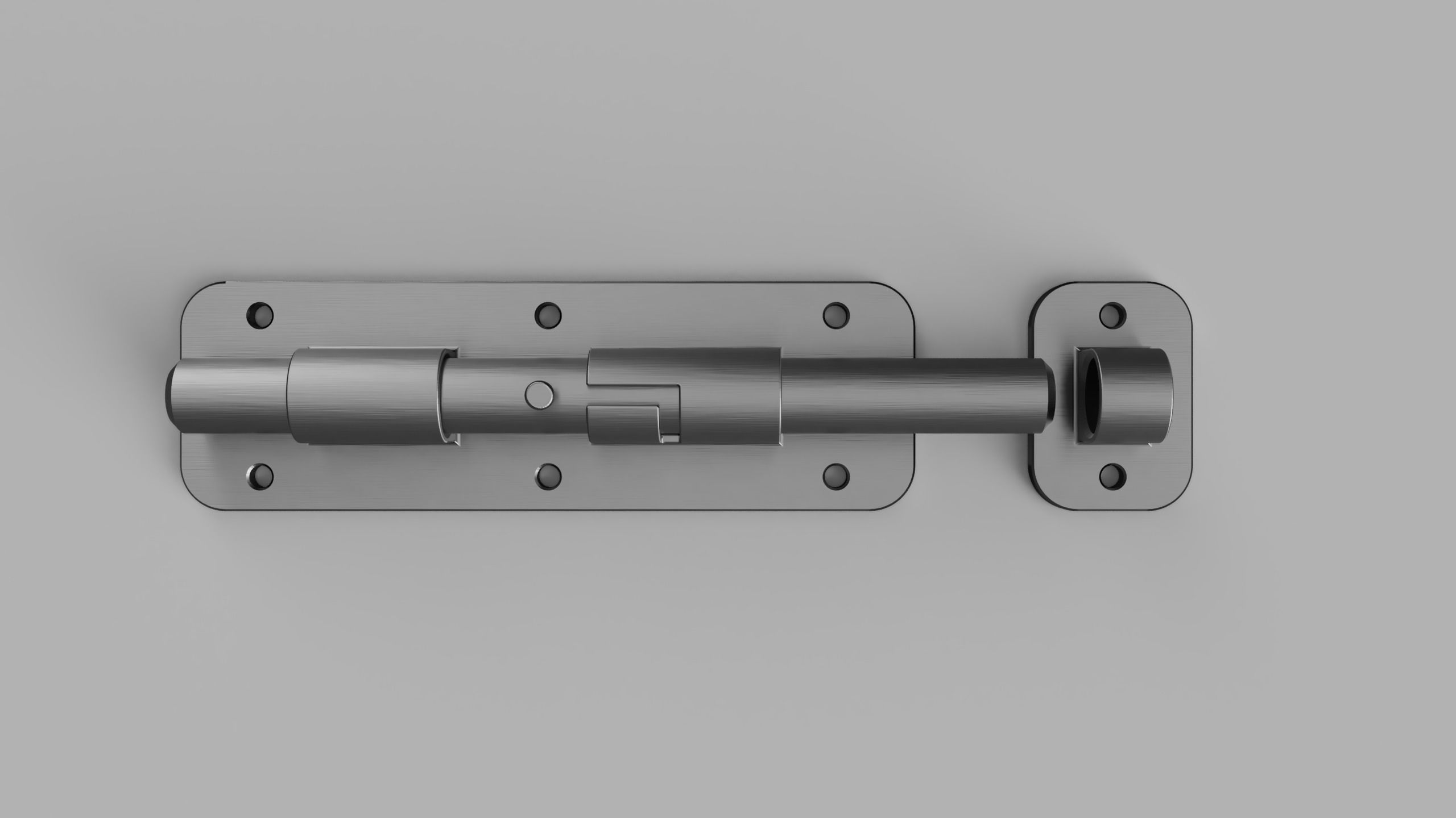 Hinge Steel Locking Hinge Door Lock 3D model CGTrader