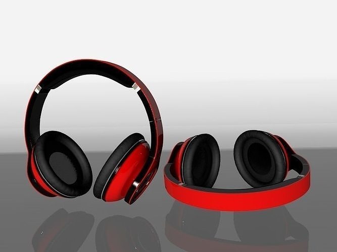 Headset headphones 3D model 3D printable | CGTrader