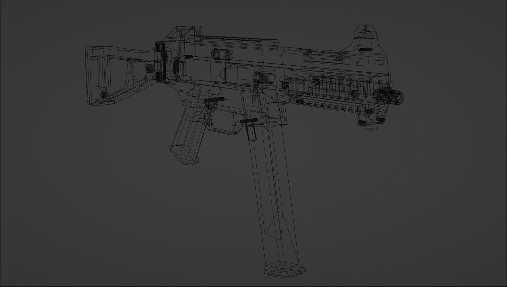 3D model UMP anim riged model VR / AR / low-poly | CGTrader