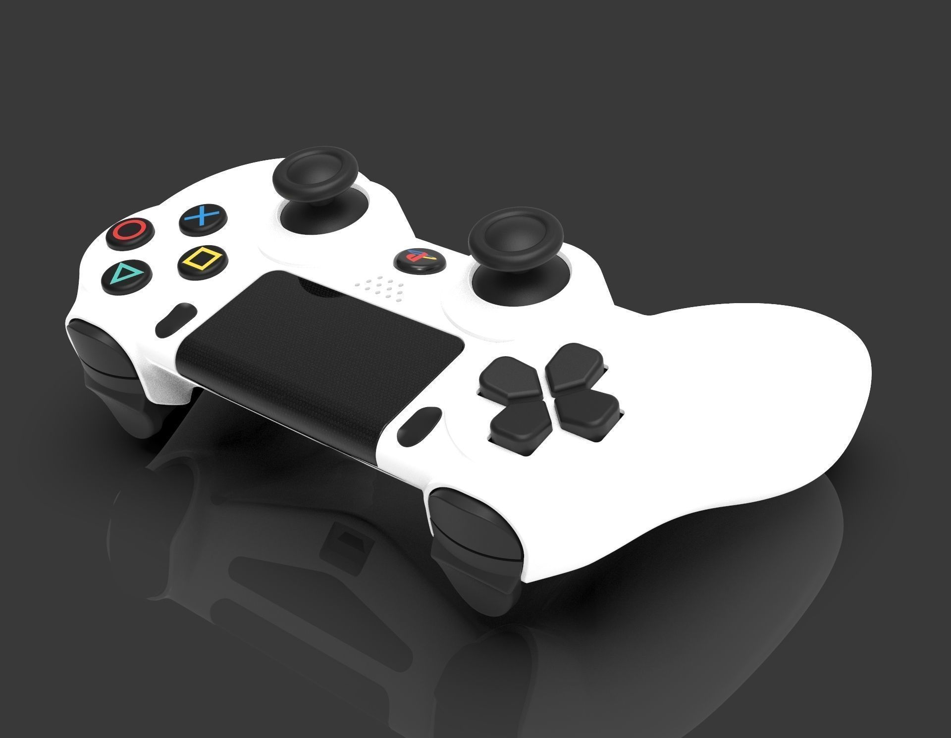 Playstation 4 Controller Dualshock 3D model CGTrader