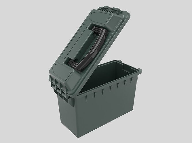 Ammo Box 3D model CGTrader