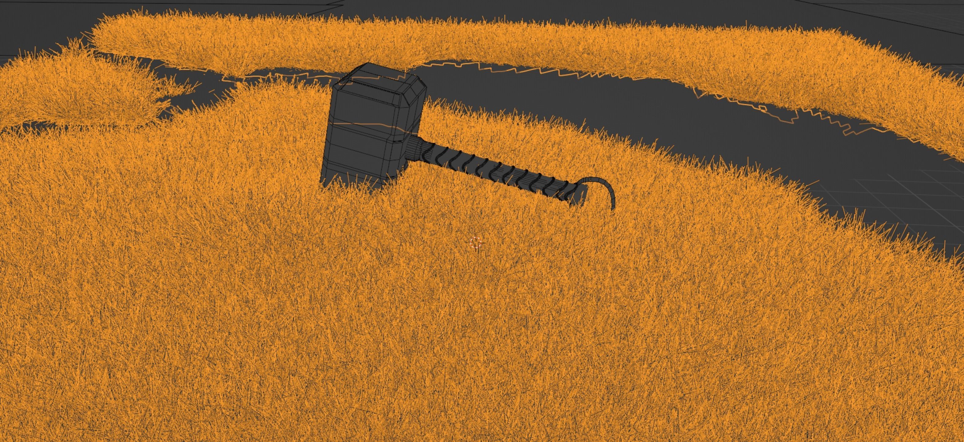 Texture thor game hammer VR / AR / lowpoly CGTrader