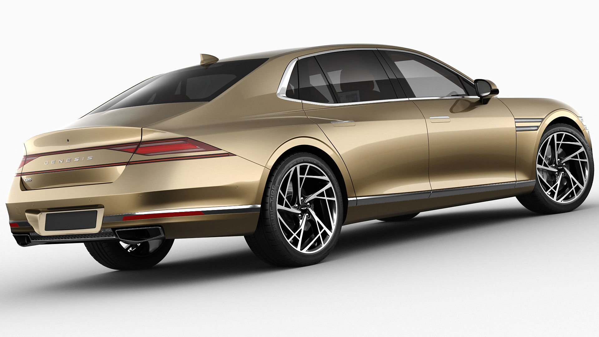 Genesis G90 2023 3D model | CGTrader