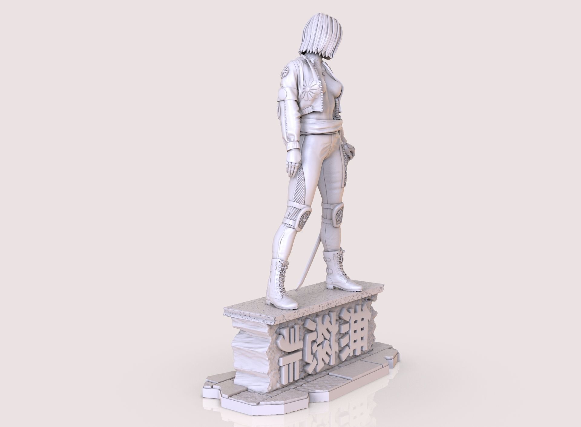 Six variants of katana DC comics 3D model 3D printable | CGTrader