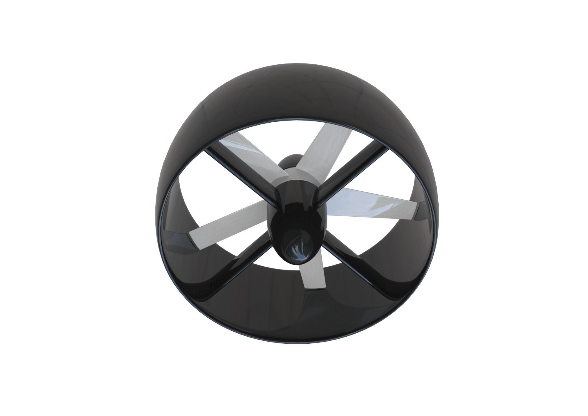 Ducted Fan for Aircraft 3D model CGTrader