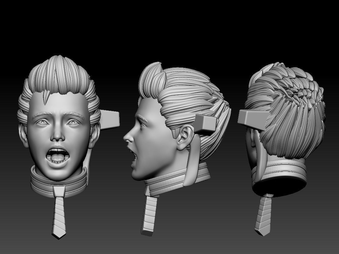 LOLLIPOP CHAINSAW 3D model 3D printable CGTrader