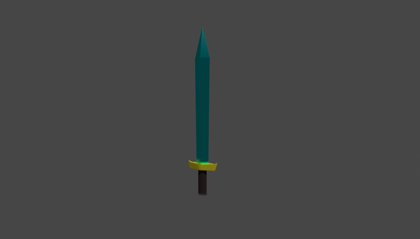 Technoblade sword 3D model CGTrader