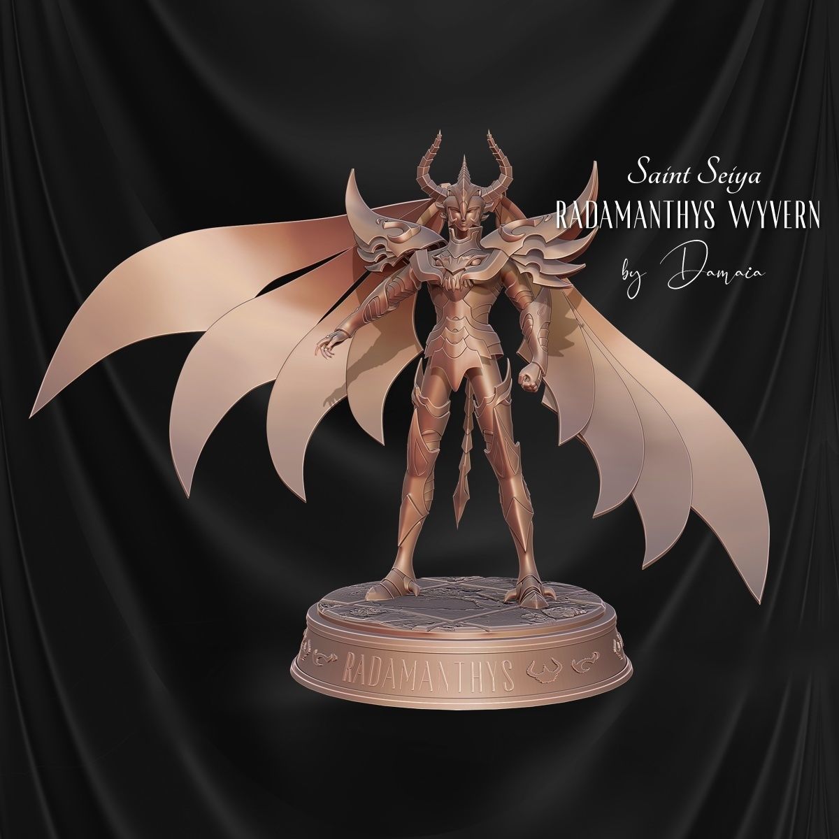 Saint Seiya - Radamanthys Wyvern 3D model 3D printable | CGTrader