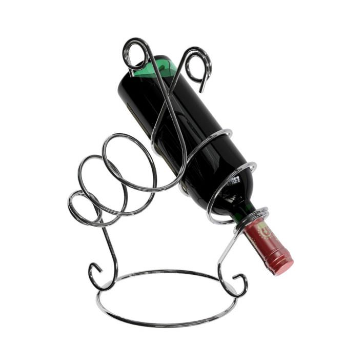 Metal Wine Bottle Holder 3D CGTrader
