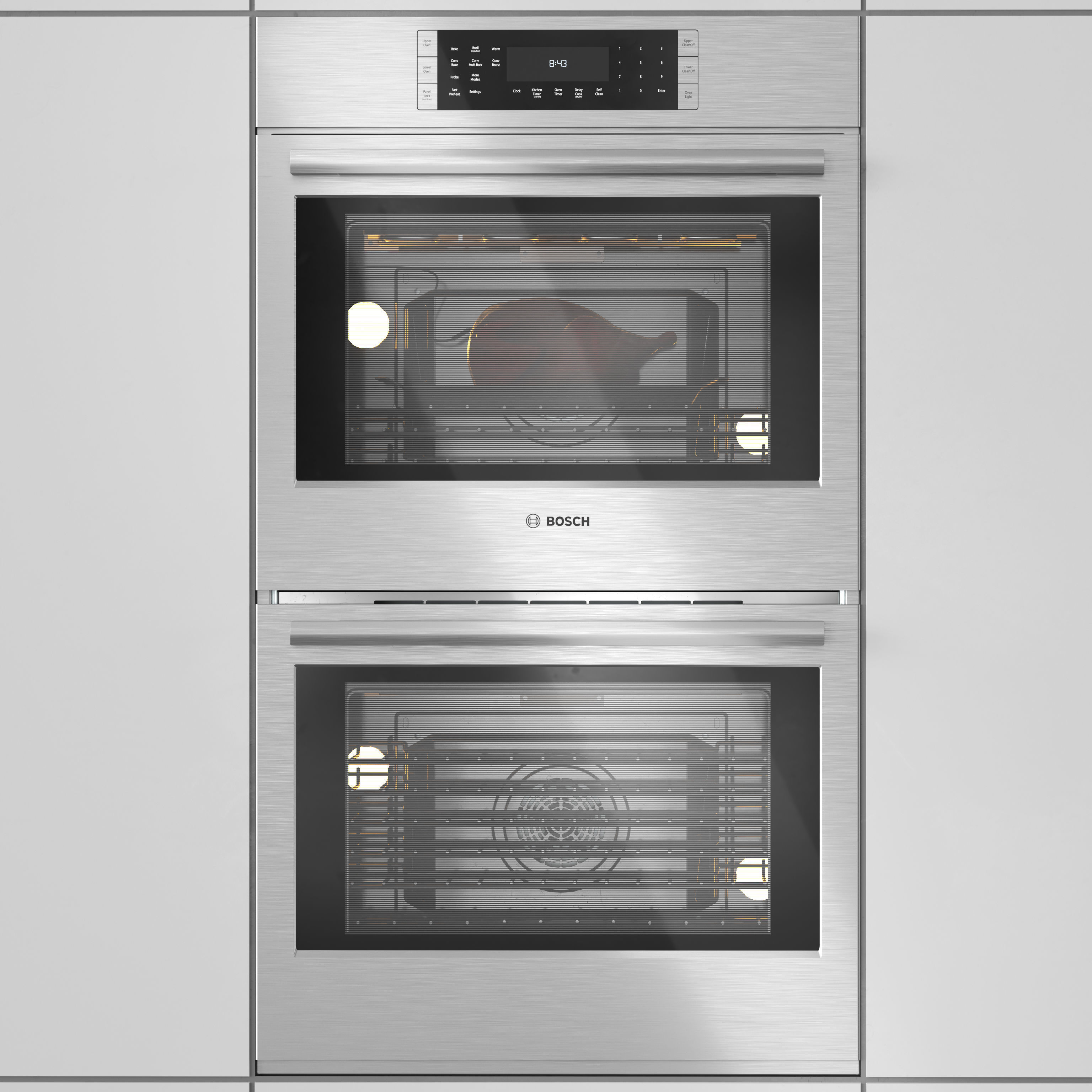 Bosch 800 Series Double Wall Oven 30 3D model CGTrader