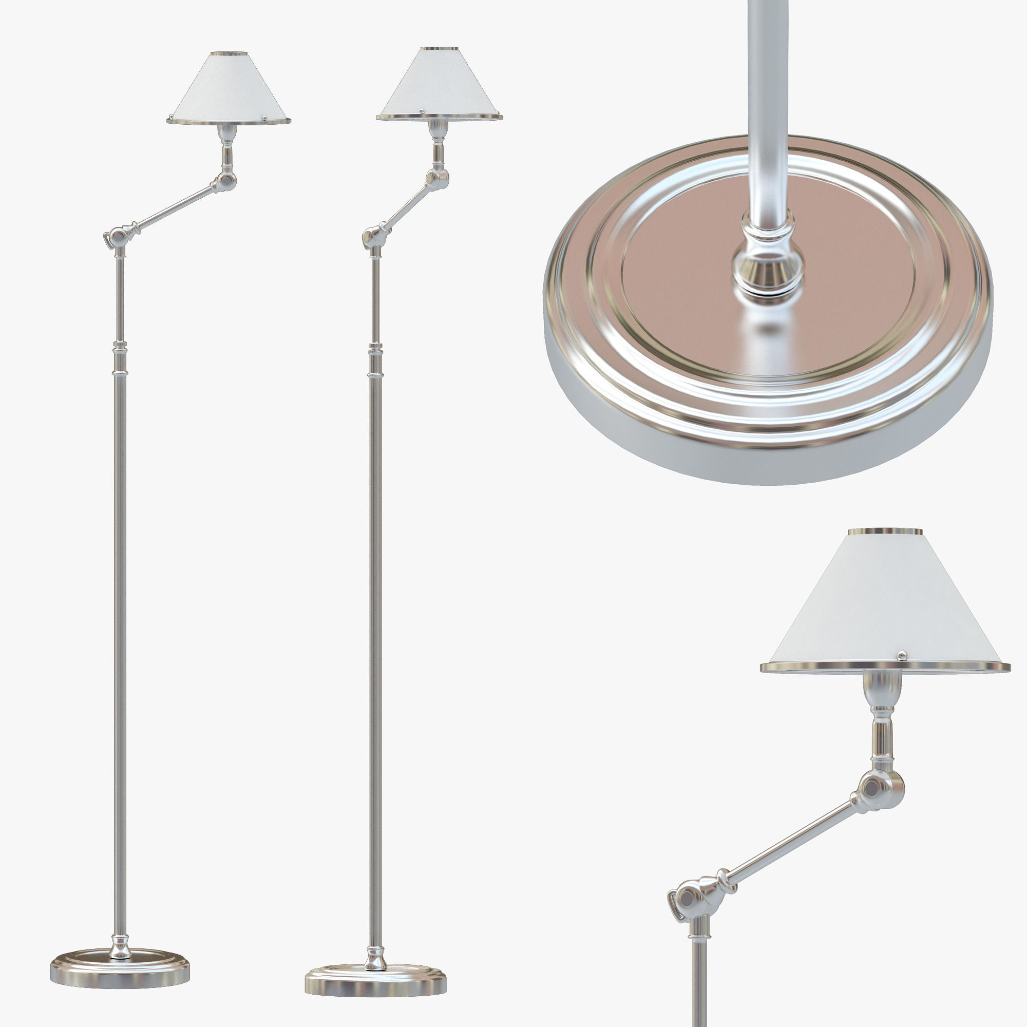 3d Ralph Lauren Anette Floor Lamp Cgtrader Ralph Lauren Anette Floor Lamp 3d Model Max Obj 3ds Fbx Mtl 1