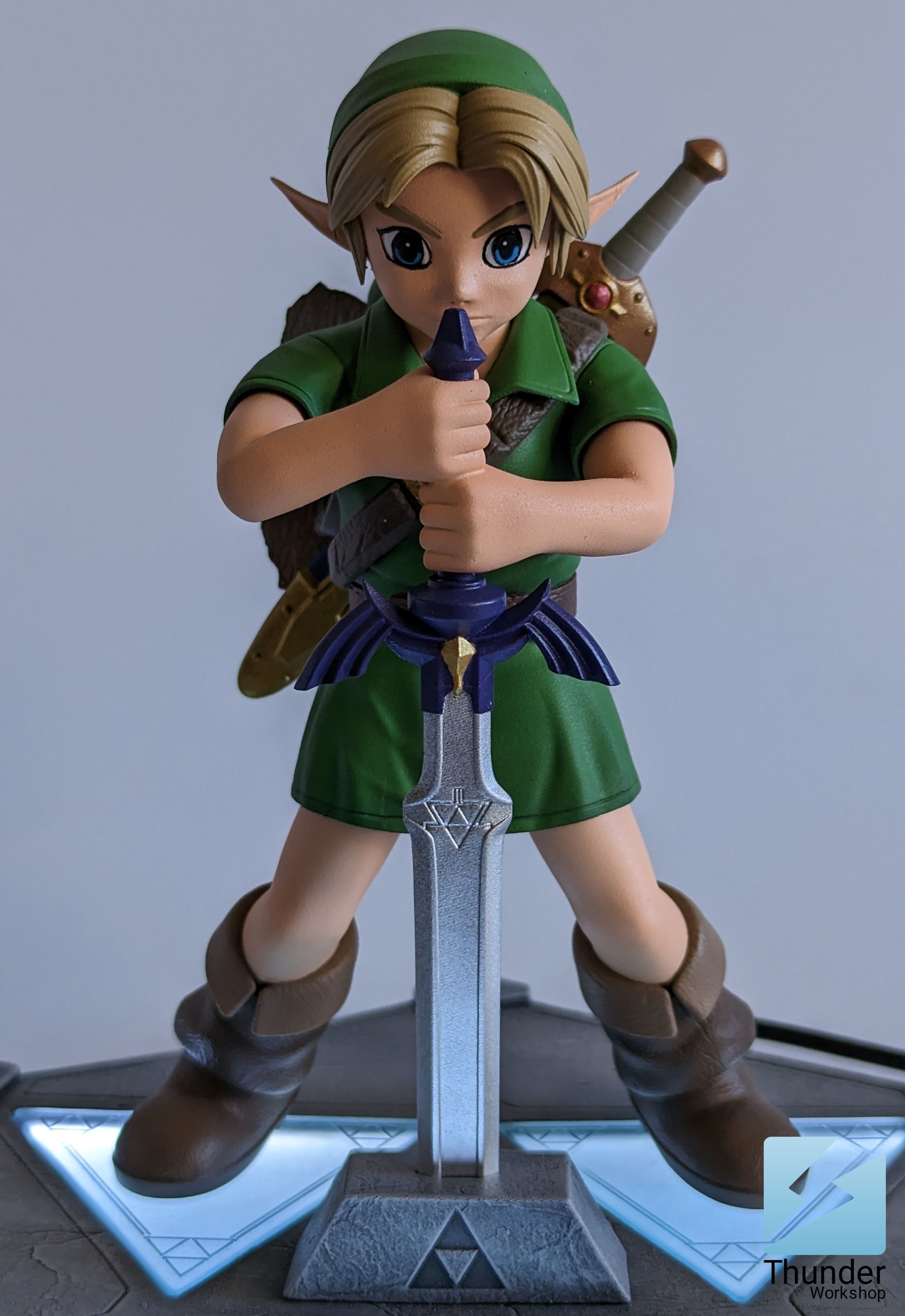 Zelda Ocarina Of Time Young Link 3D PRINTABLE STATUE 3D model 3D