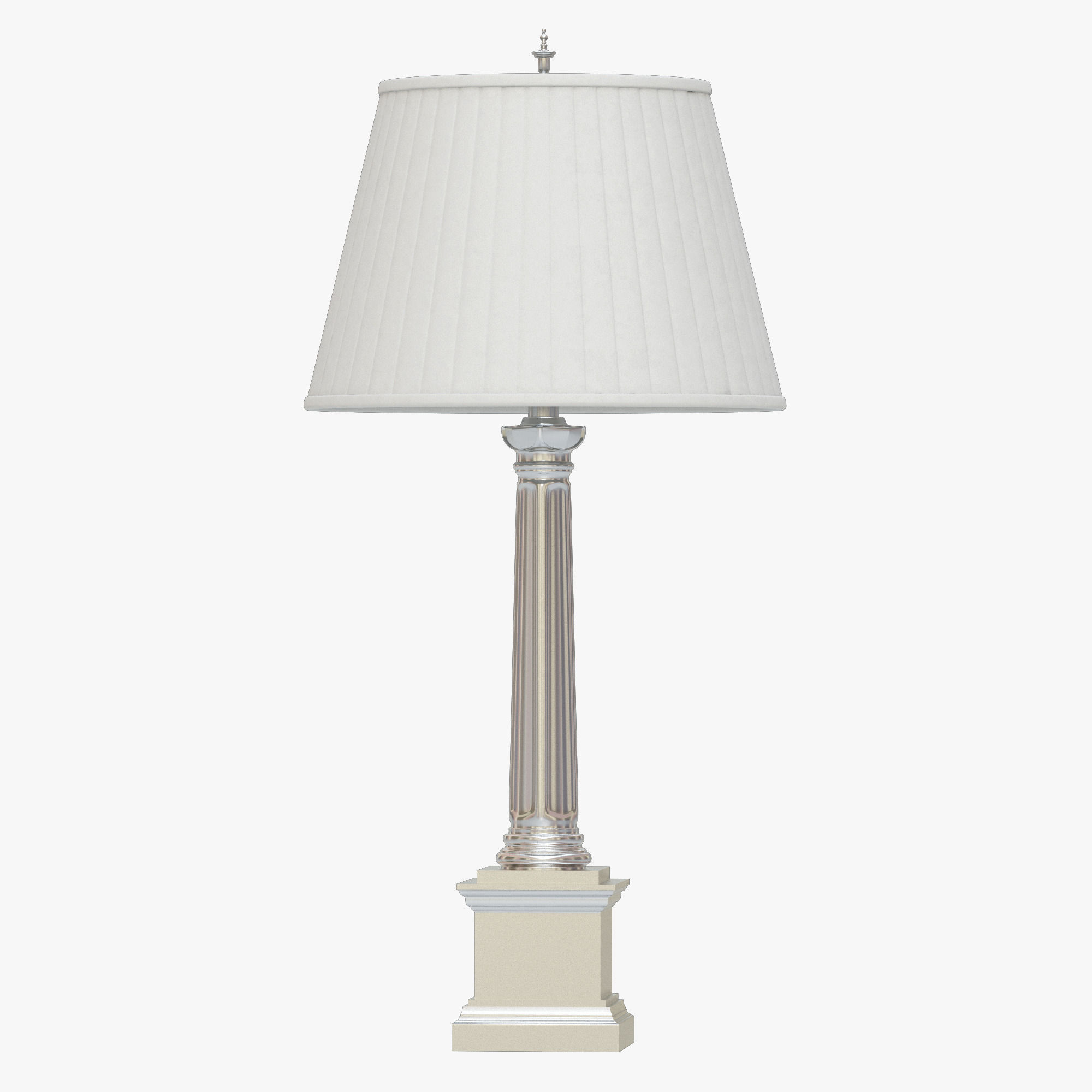 Ralph Lauren Regency Column Table Lamp 3d Model