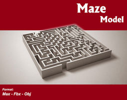 Free Maze 3D Models | CGTrader